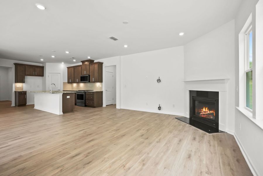 Spacious, unfurnished interior of a new home in Michaux Gardens, Belmont (Image 97).