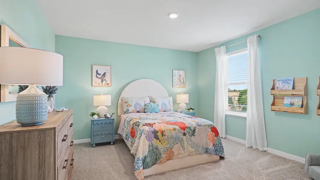 Furnished interior view inside a new home in Malabar Springs, Palm Bay (Image 24).