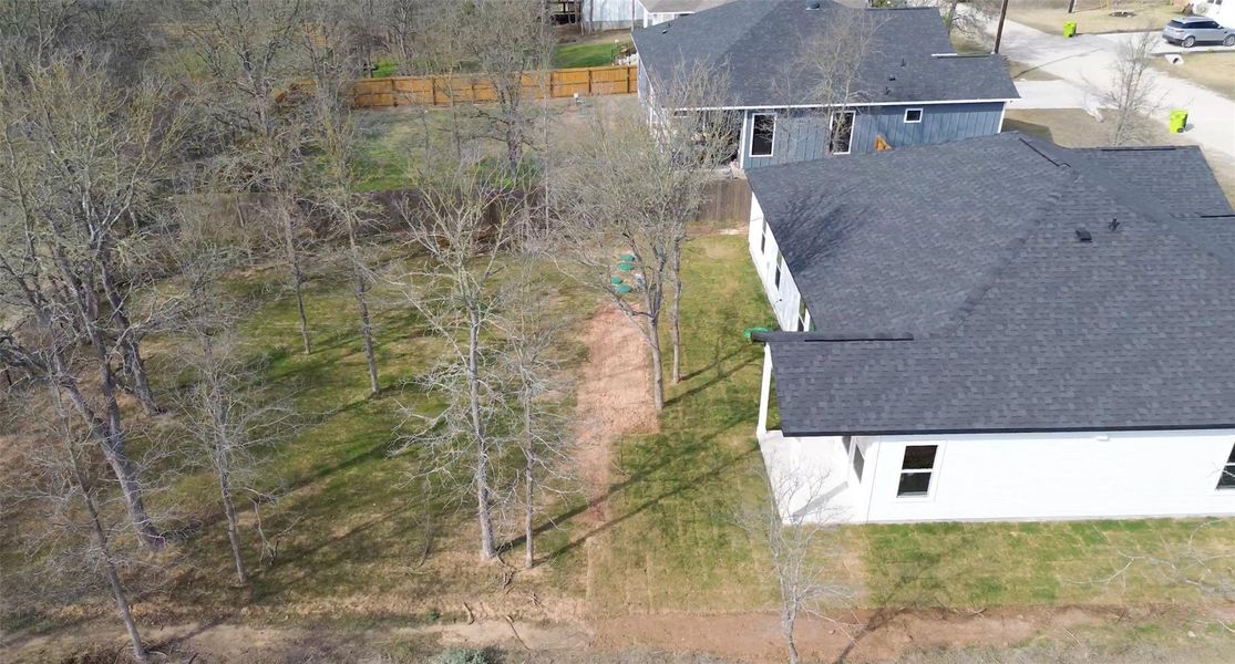 Exterior details and patio area of a home in , Bastrop (Image 3).