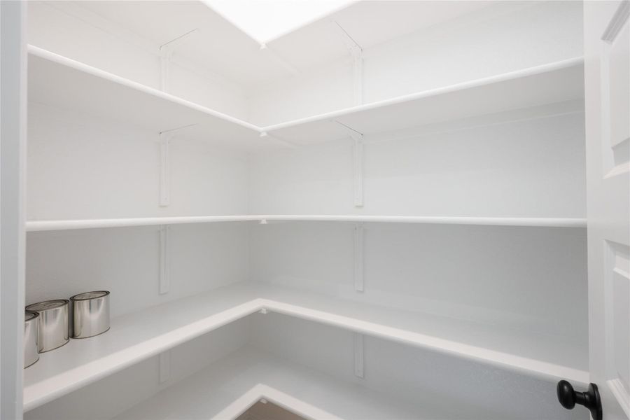 View of storage area