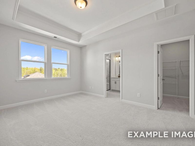 Spacious, unfurnished interior of a new home in Forestville Yard, Knightdale (Image 10). Spacious, unfurnished interior of a new home in Forestville Yard, Knightdale (Image 10).