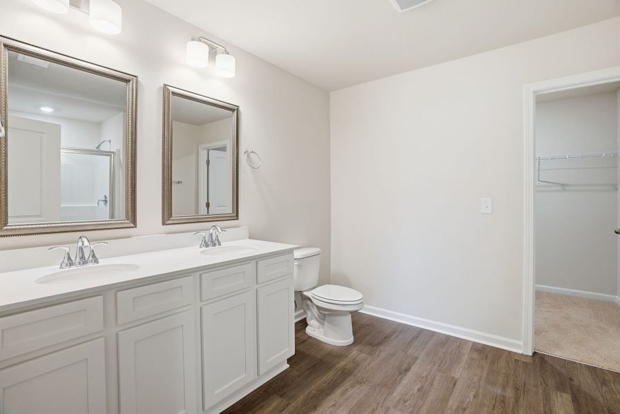 Representative furnished interior of a home built from the Spruce L by McGuinn Homes in Sibley Village, Sumter (Image 8).
