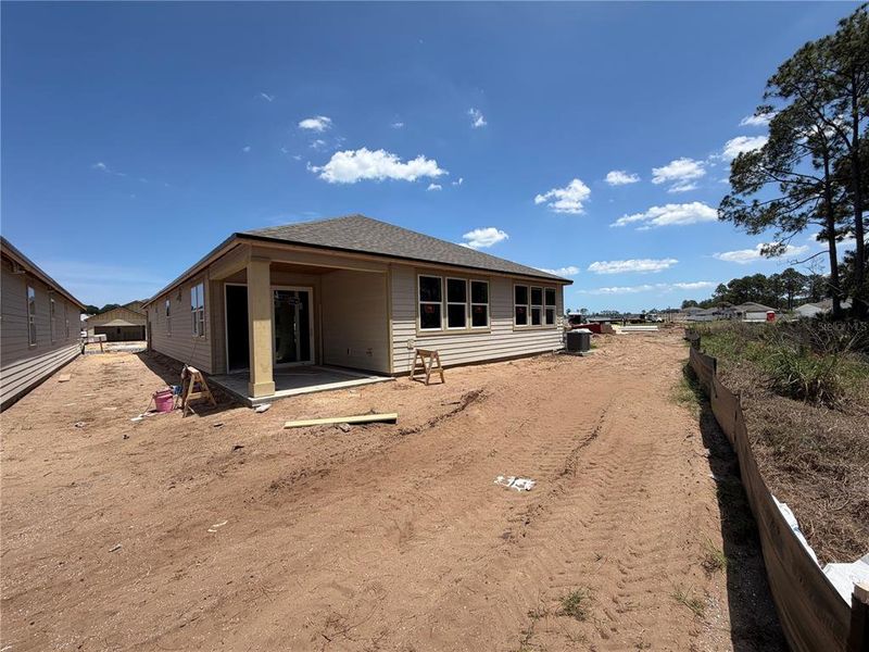 In-progress construction of a new home in Reserve East, Flagler Beach, FL (Image 22).