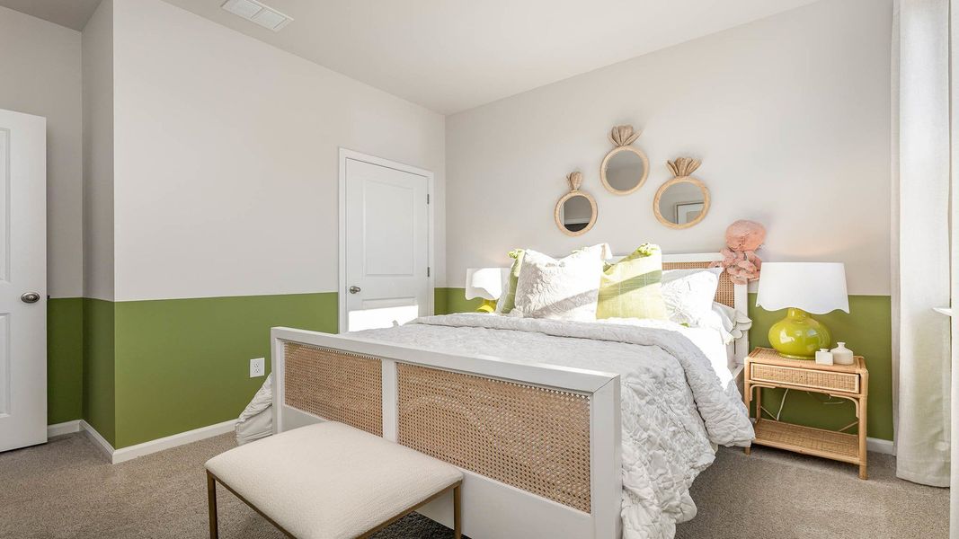 Furnished interior view inside a new home in Harper Meadows, Loris (Image 14). Furnished interior view inside a new home in Harper Meadows, Loris (Image 14).