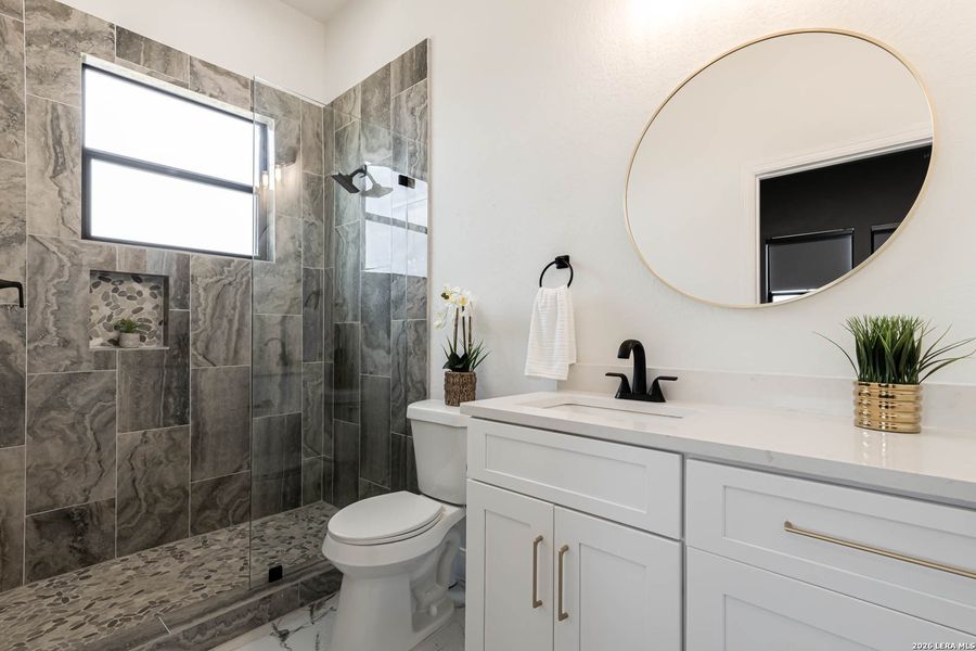 Furnished interior view inside a new home in , Spring Branch (Image 18).