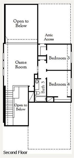 2nd Floor Diagram