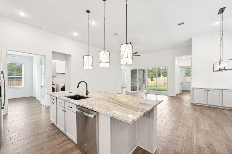 Furnished interior view inside a new home in Kresston, Montgomery (Image 16).