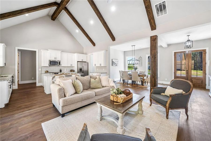 Furnished interior view inside a new home in , Jasper (Image 16).