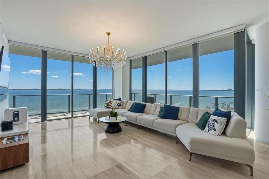 Furnished interior view inside a new home in , Tampa (Image 10).