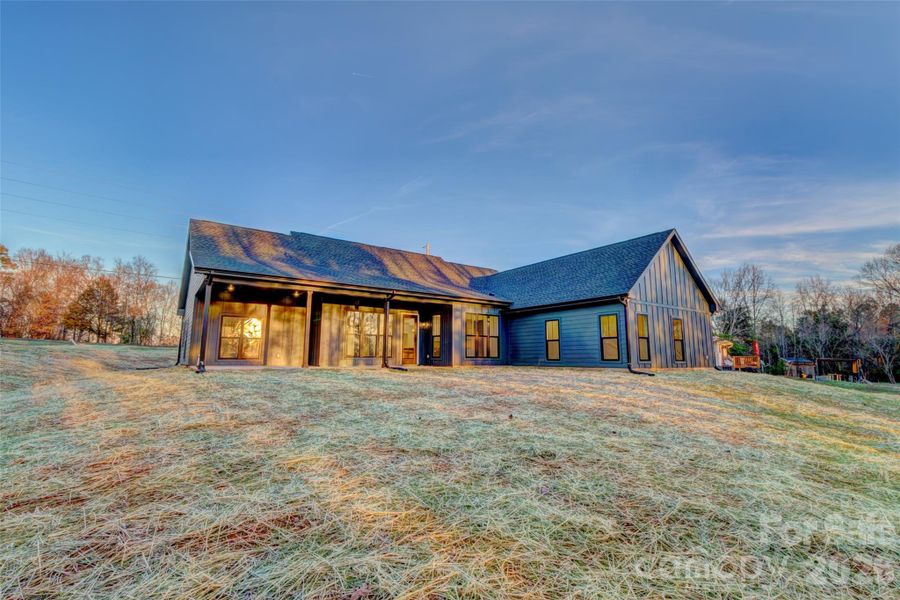 Exterior details and patio area of a home in , Cherryville (Image 28).