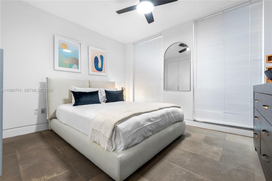 Furnished interior view inside a new home in , Miami (Image 11).