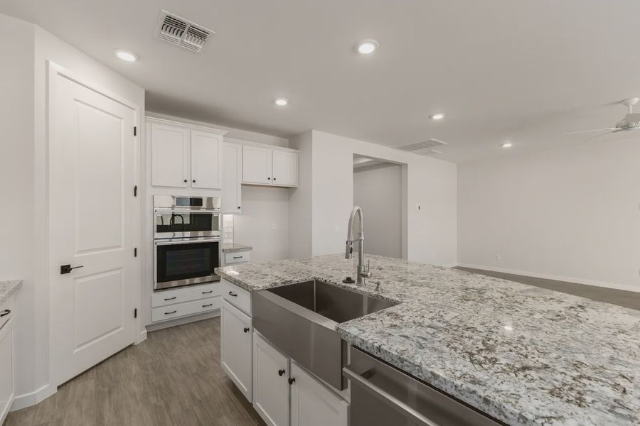 Furnished interior view inside a new home in Forté at Granite Vista, Waddell (Image 7).