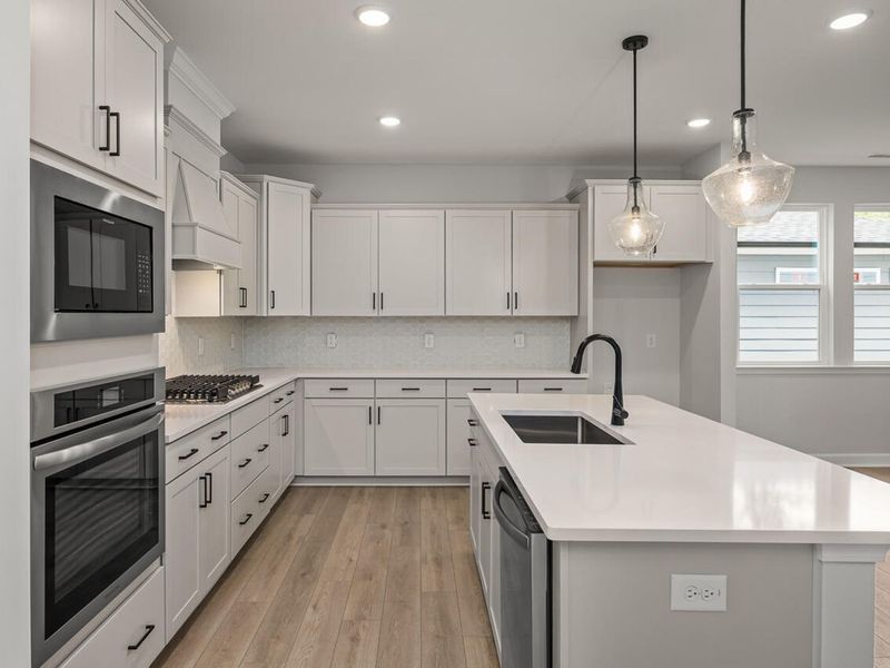 Furnished interior view inside a new home in Sage on North Main, Wake Forest (Image 4).