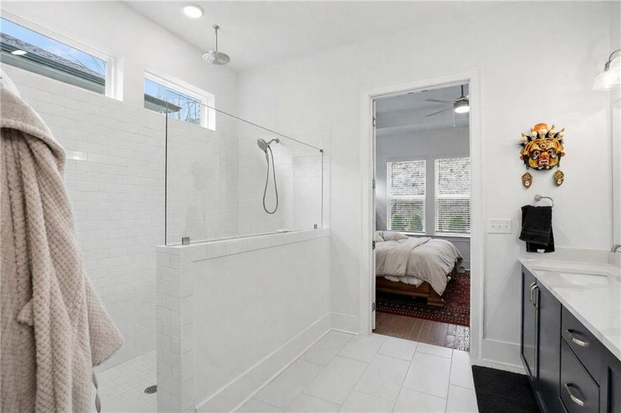 Furnished interior view inside a new home in , Flowery Branch (Image 15).