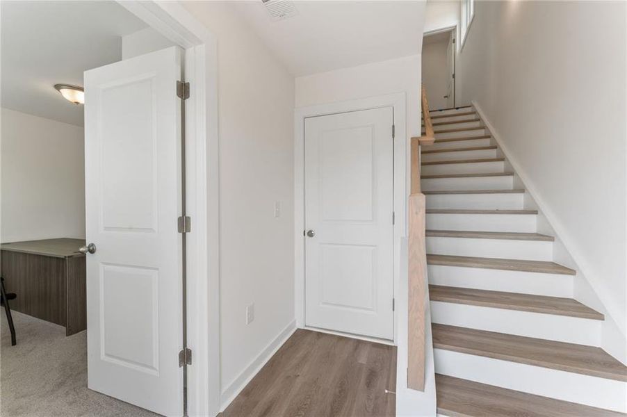 Spacious, unfurnished interior of a new home in Array, Atlanta (Image 20). Spacious, unfurnished interior of a new home in Array, Atlanta (Image 20).