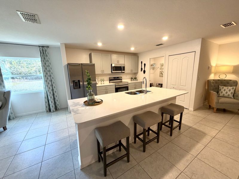 Furnished interior view inside a new home in Citrus Springs, Citrus Springs (Image 4).