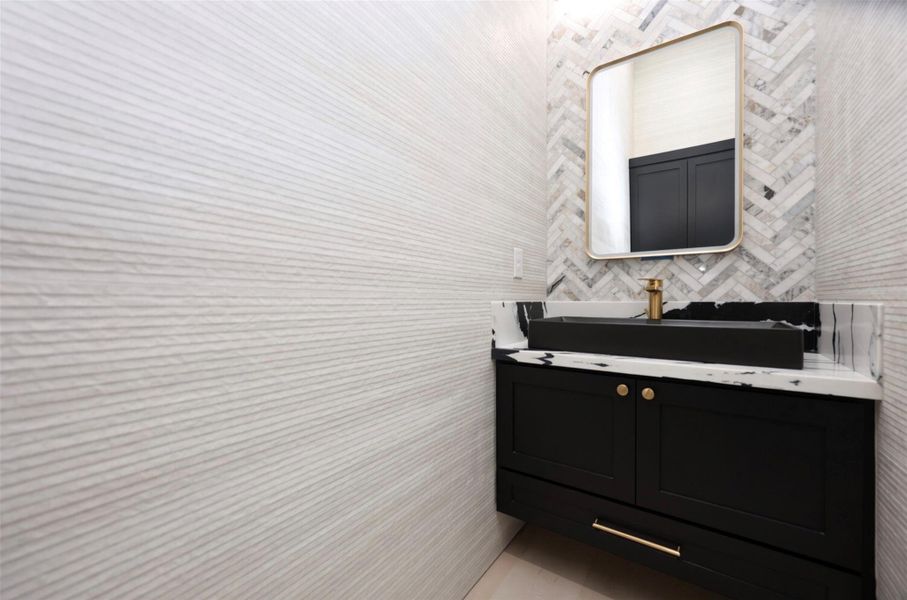 Furnished interior view inside a new home in , Houston (Image 15).