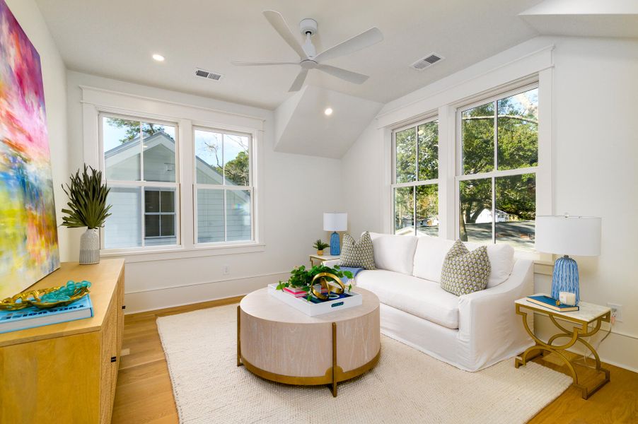 Furnished interior view inside a new home in , Mount Pleasant (Image 12).