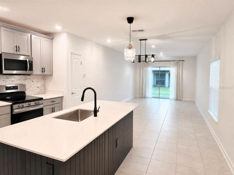Furnished interior view inside a new home in , Clermont (Image 8). Furnished interior view inside a new home in , Clermont (Image 8).
