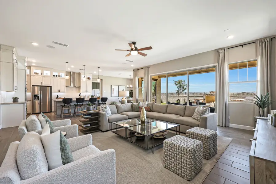 Representative furnished interior of a home built from the Kelly by Mattamy Homes in Empire Pointe, Queen Creek (Image 14).