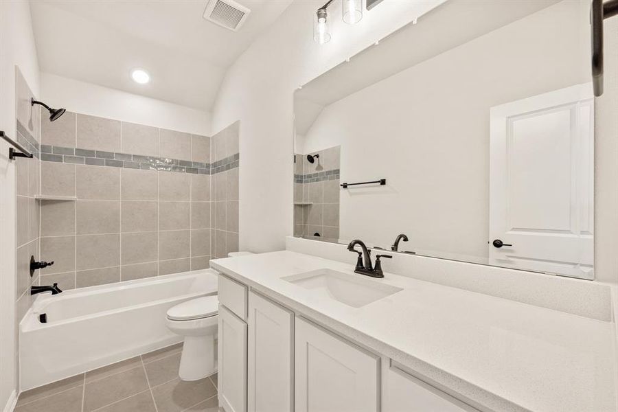 Furnished interior view inside a new home in Addison Hills Classic 60s, Cedar Hill (Image 13).