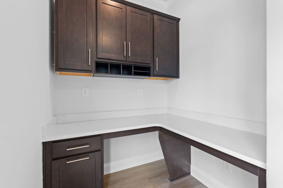 Furnished interior view inside a new home in Lakeside Townes at Riverlights, Wilmington (Image 11). Furnished interior view inside a new home in Lakeside Townes at Riverlights, Wilmington (Image 11).
