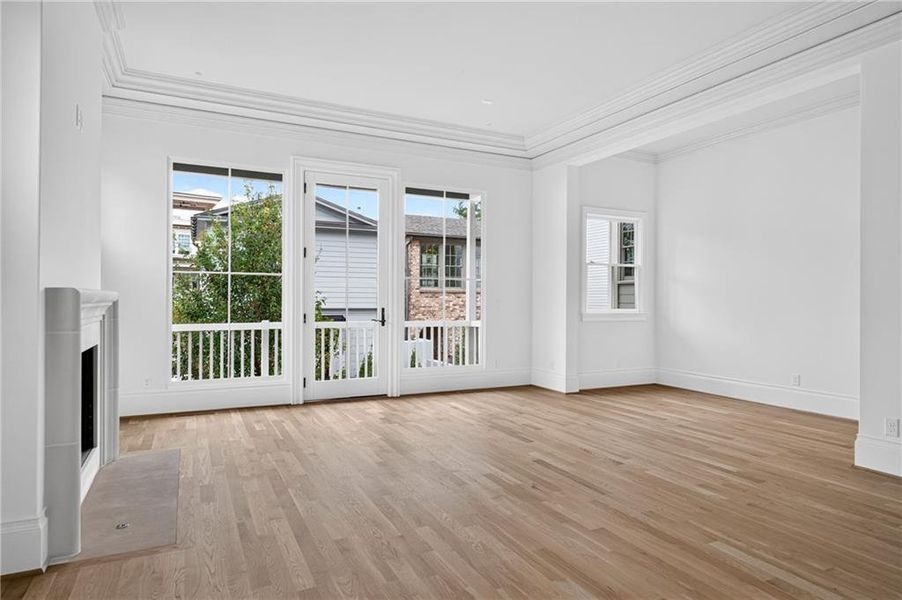 Spacious, unfurnished interior of a new home in , Atlanta (Image 53). Spacious, unfurnished interior of a new home in , Atlanta (Image 53).
