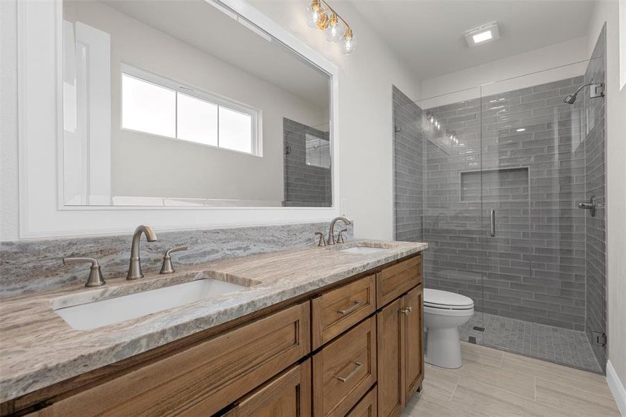 Furnished interior view inside a new home in , Woodway (Image 9). Furnished interior view inside a new home in , Woodway (Image 9).