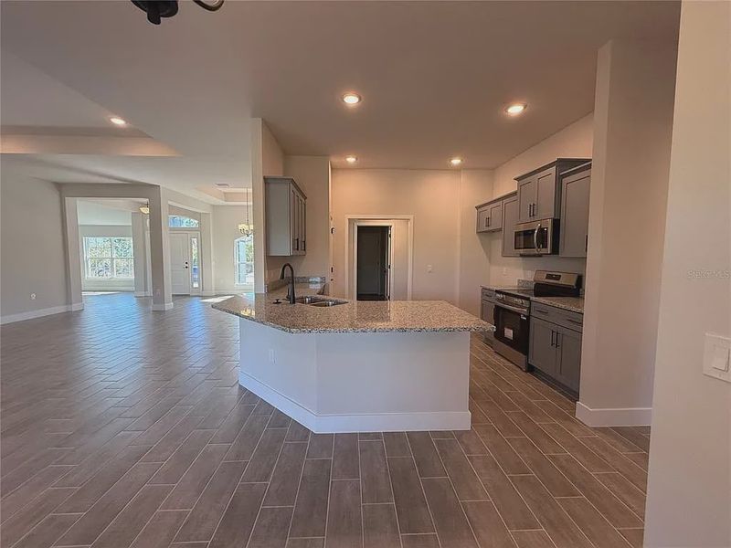 Furnished interior view inside a new home in South Gulf Cove, Port Charlotte (Image 5).