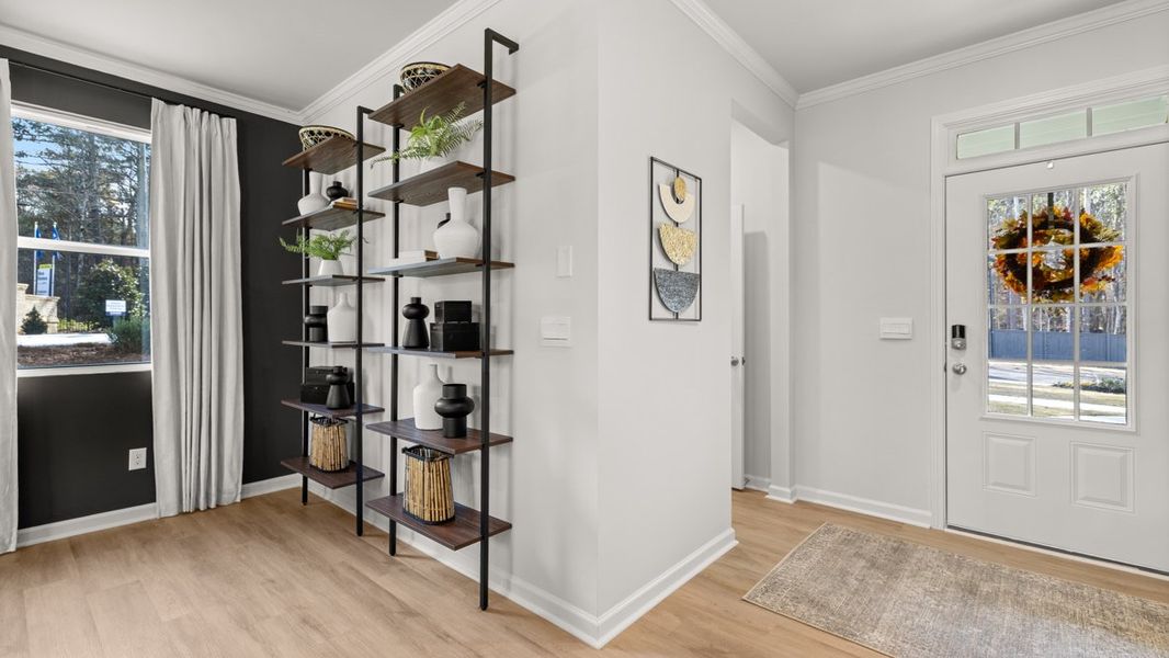 Representative furnished interior of a home built from the FLORA by D.R. Horton in Creekview, Atlanta (Image 14). Representative furnished interior of a home built from the FLORA by D.R. Horton in Creekview, Atlanta (Image 14).
