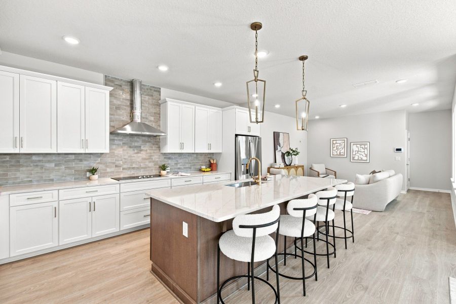 Furnished interior view inside a new home in Laureate Park at Lake Nona - Garden Series, Orlando (Image 6).