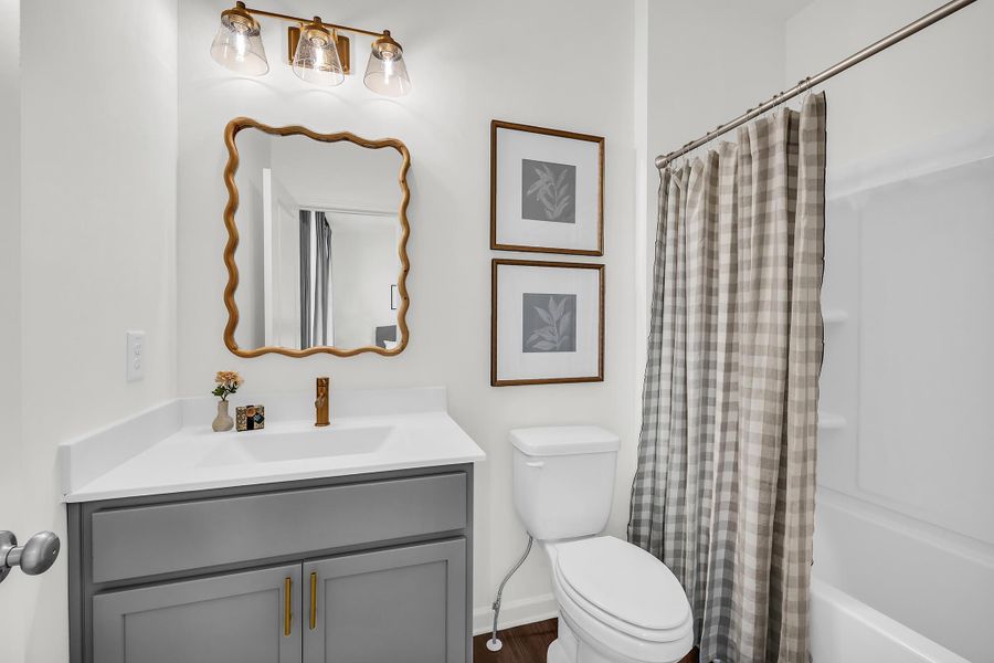 Furnished interior view inside a new home in BelleWether, Chattanooga (Image 15). Furnished interior view inside a new home in BelleWether, Chattanooga (Image 15).