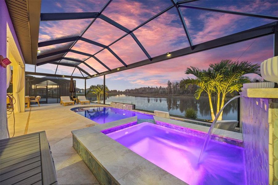 Exterior details and patio area of a home in , Wesley Chapel (Image 32). Exterior details and patio area of a home in , Wesley Chapel (Image 32).