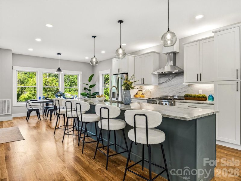 Furnished interior view inside a new home in , Asheville (Image 16).