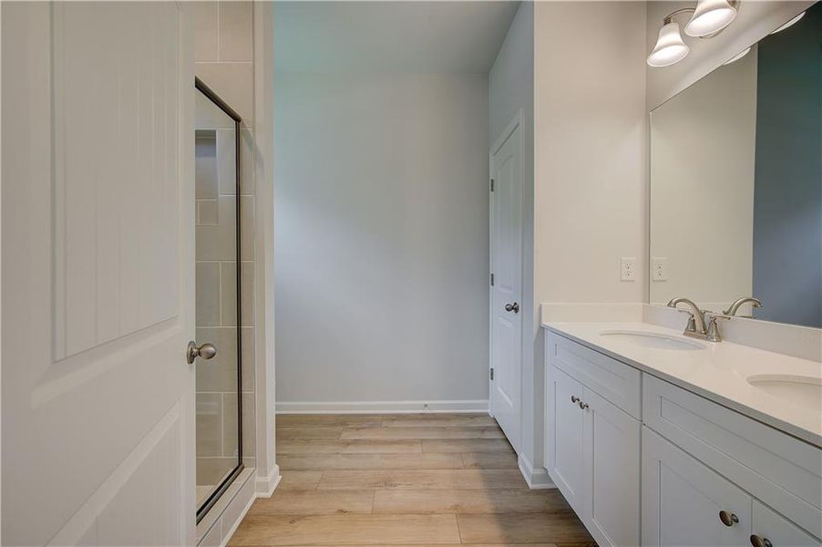 Furnished interior view inside a new home in Daybreak, Newnan (Image 13).