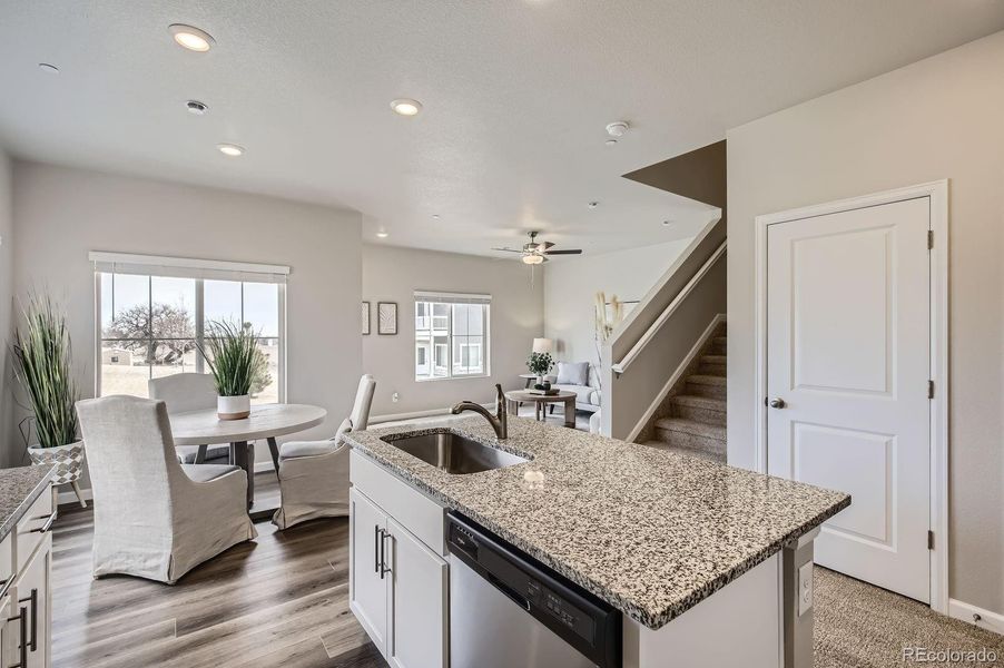 Furnished interior view inside a new home in Johnstown Village, Johnstown (Image 16).