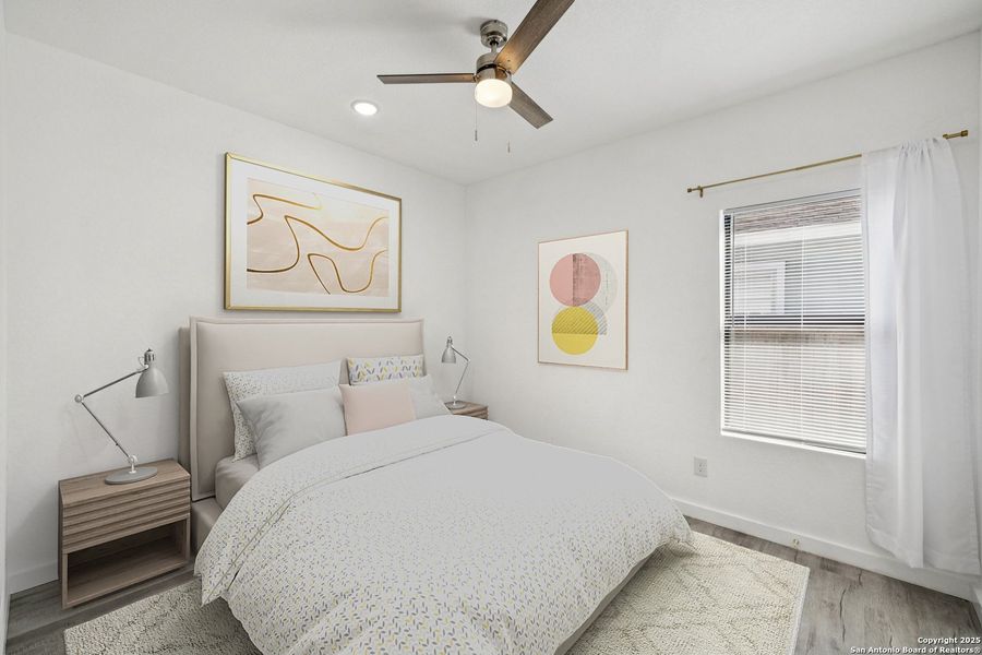 Furnished interior view inside a new home in , San Antonio (Image 16). Furnished interior view inside a new home in , San Antonio (Image 16).