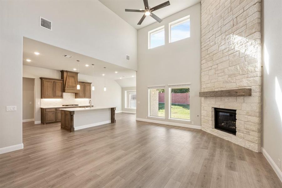 Spacious, unfurnished interior of a new home in The Enclave at Parks of Aledo, Aledo (Image 33). Spacious, unfurnished interior of a new home in The Enclave at Parks of Aledo, Aledo (Image 33).