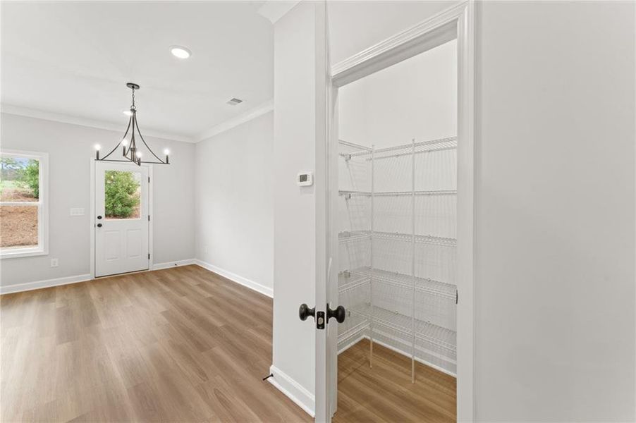 Spacious, unfurnished interior of a new home in Bluffs at Bells Ferry, Marietta (Image 17).