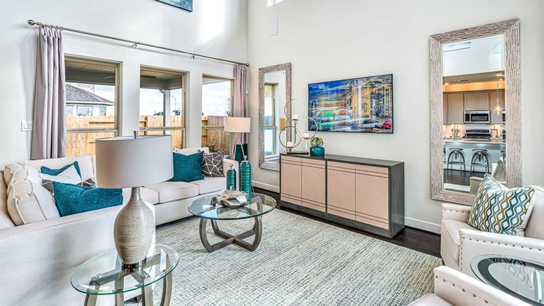 Furnished interior view inside a new home in Avalon at Cypress, Cypress (Image 19).