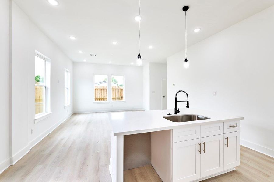 Furnished interior view inside a new home in , Houston (Image 3).