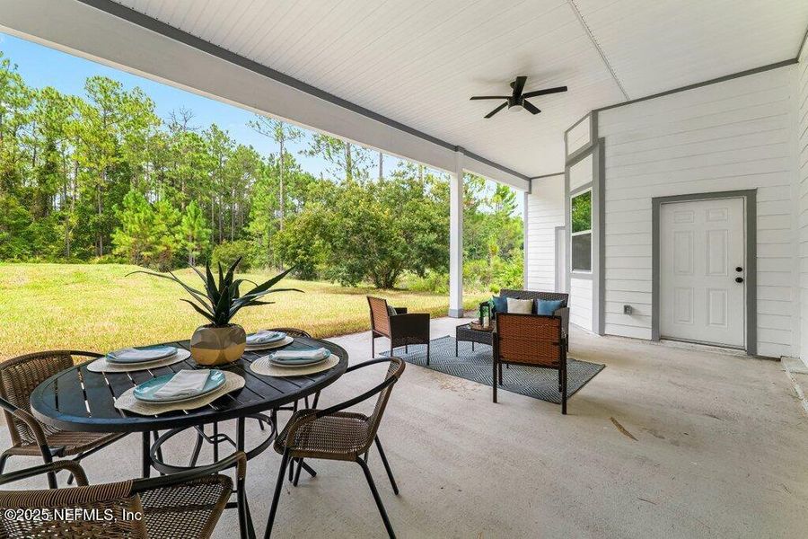 Furnished interior view inside a new home in , Jacksonville (Image 16).