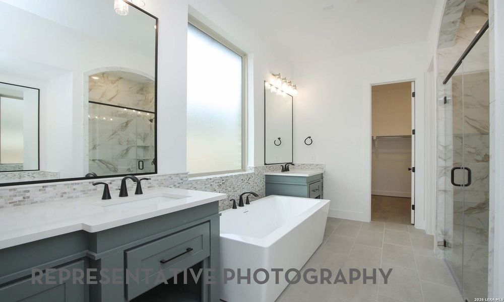 Furnished interior view inside a new home in Mayfair, New Braunfels (Image 6). Furnished interior view inside a new home in Mayfair, New Braunfels (Image 6).