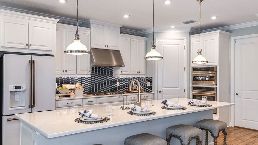 Representative furnished interior of a home built from the Tortola by Taylor Morrison in Center Lake Ranch Community Group Page, St. Cloud (Image 4).