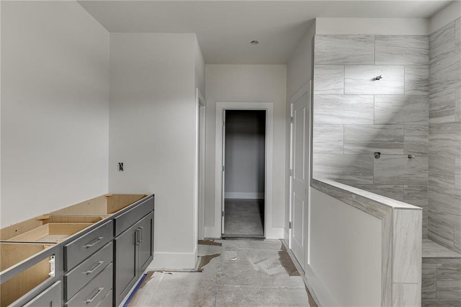 In-progress construction of a new home in , Buford, GA (Image 21).