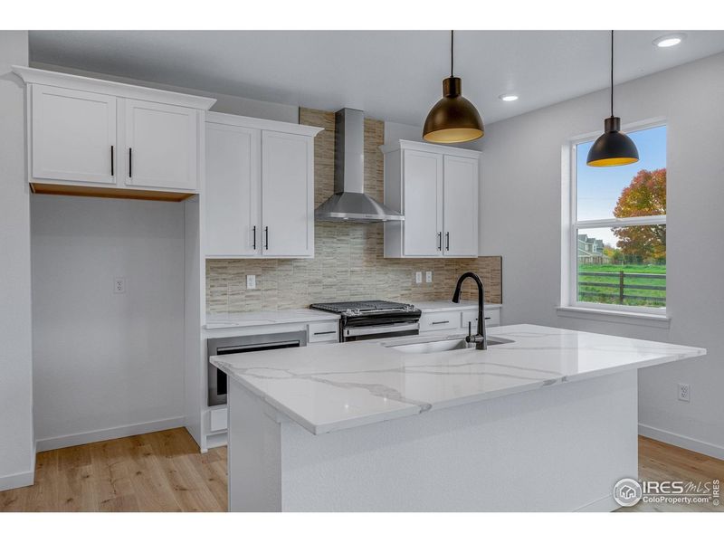 Furnished interior view inside a new home in Hansen Farm, Fort Collins (Image 9). Furnished interior view inside a new home in Hansen Farm, Fort Collins (Image 9).