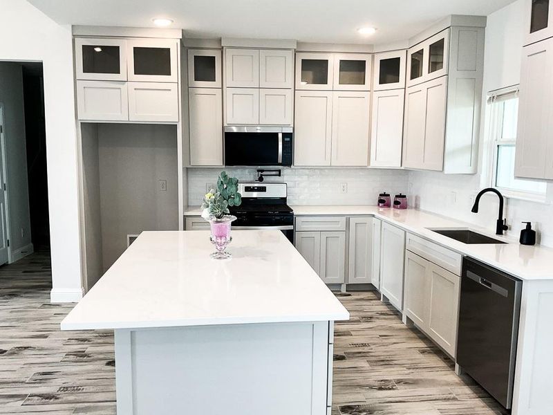 Furnished interior view inside a new home in , Godley (Image 4). Furnished interior view inside a new home in , Godley (Image 4).