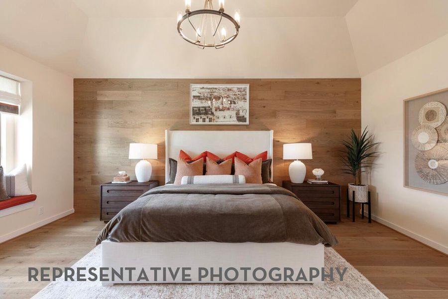 Furnished interior view inside a new home in Easton Park, Austin (Image 15).