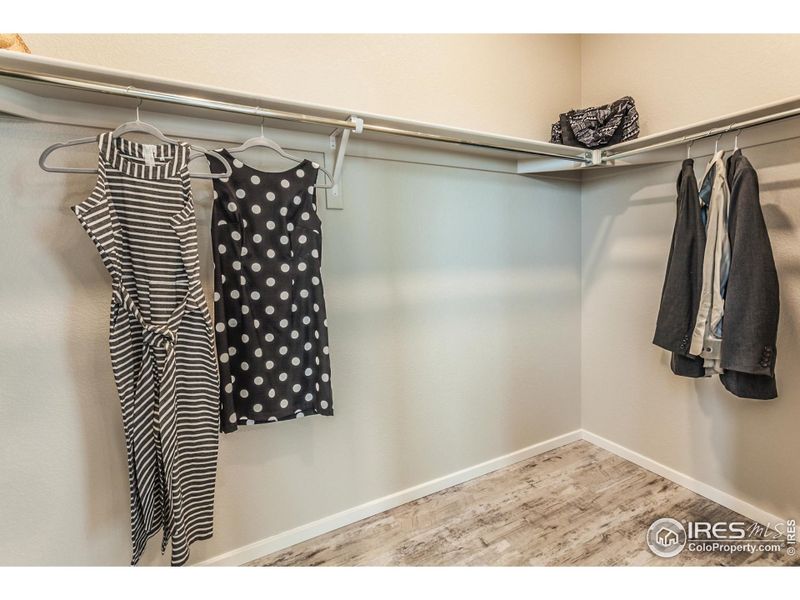 EXAMPLE PHOTO: WALK IN CLOSET