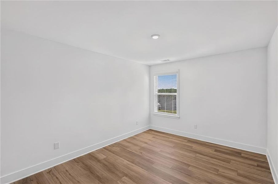 Spacious, unfurnished interior of a new home in Estates at Yellow Creek, Cumming (Image 25). Spacious, unfurnished interior of a new home in Estates at Yellow Creek, Cumming (Image 25).